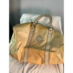 Fendi Off White/Beige Tinted Duffle Bag
